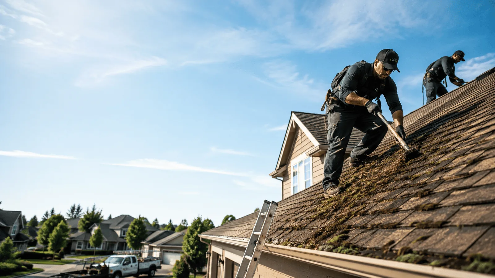 Roof Moss Removal in Mead, CO near me